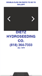 Mobile Screenshot of dietzhydroseeding.com